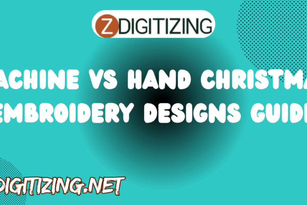 Machine vs Hand Christmas Embroidery Designs Guide Christmas Embroidery Designs