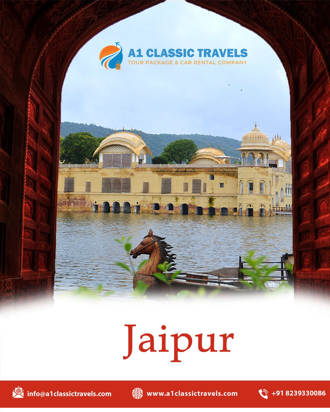 Explore Jaipur in a Day – Same Day Tour Packages by A1 Classic