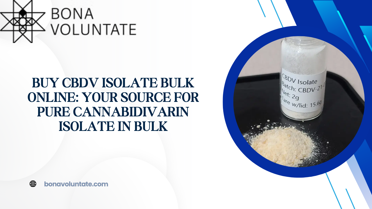 Buy CBDv Isolate Bulk Online