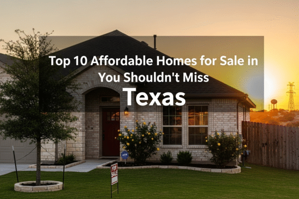 Top 10 Affordable Homes for Sale in Texas You Shouldn’t Miss Homes for Sale in Texas