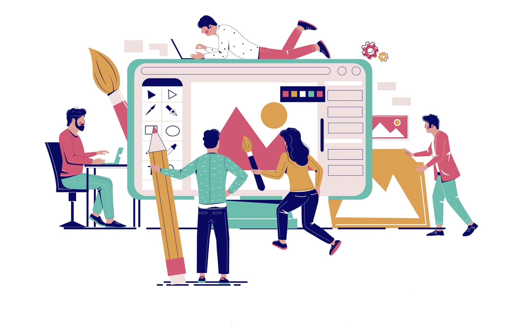 talented illustrators and designers
