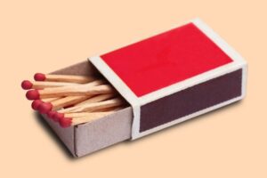 matches boxes